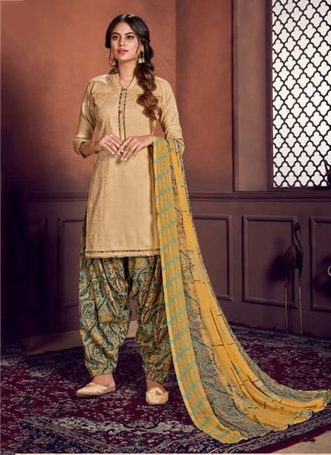 Alok suit Designer daily wear Printed Patiyala and Duptta Suite Collections